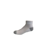 White Cotton Anklet Sock
